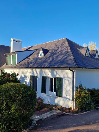Chantier de couverture à Saint-Nom-La-Bretèche (78860)